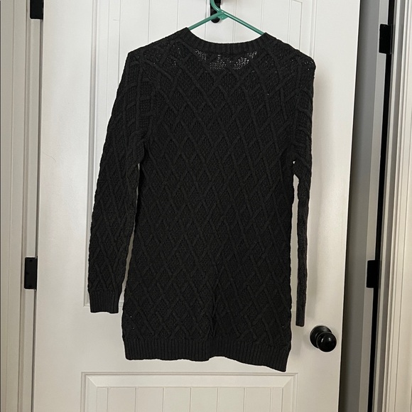 Jeanne Pierre Charcoal Cable Knit Sweater - Picture 2 of 7